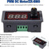 PWM Motor Speed Controller 9-60V 500W Adjustable Speed Regulator DC 12V 24V 60V 500W with Stepless Variable Rotary Switch PWM Signal Generator Dri...