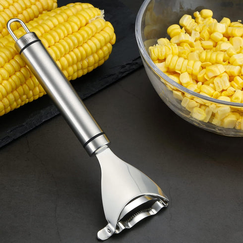 Corn Peeler Stainless Stee Corn Cob Stripper Tool Corn Thresher from the Cob, Removes Corn Kernels From Corn Cobs In Seconds, Kitchen Gadget...