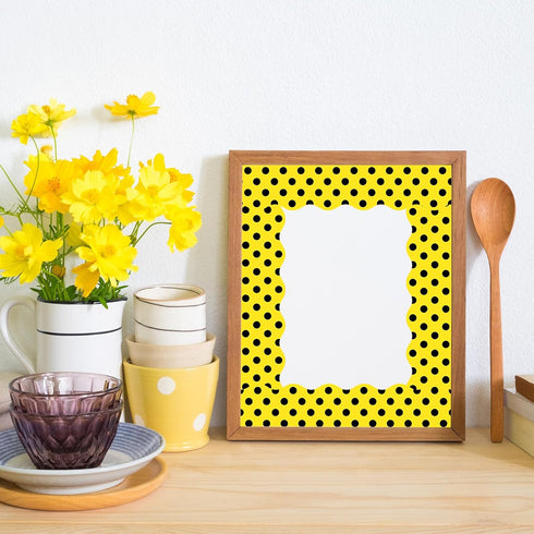 Whaline 69Ft Summer Bee Bulletin Board Borders Bee Honeycomb Dot Flower Self-Adhesive Bulletin Board Trim for Summer Bee Day Decoration Party Home...