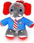 USA Elephant 8 Inch” Stars-and-Stripes Elephant Plush Stuffed Animal July 4th Independence Day Patriotic Decoration Memorial Day....