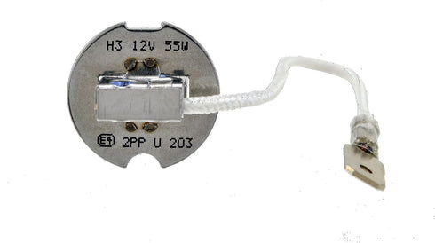 HELLA H71071312 Optilux XB Series H3 Xenon White Halogen Bulbs, 12V, 55W, 2 Pack...