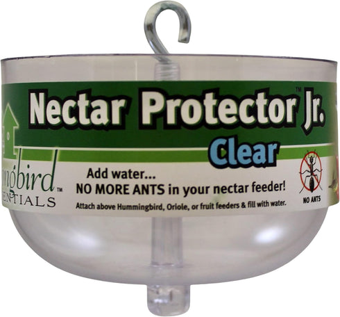 Songbird Essentials Nectar Protector Junior, Bird Feeder Protection, Clear...