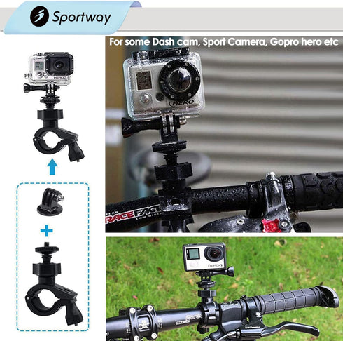 Bike Bracket Bicycle Mount Holder for Outdoor Portable Bluetooth Speakers/GoPro Hero/Cameras...