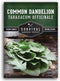 Common Dandelion Seeds for Planting - 1 Packet with Instructions to Plant & Grow Nutritious Greens in Your Home Herb or Vegetable Garden - Organic...