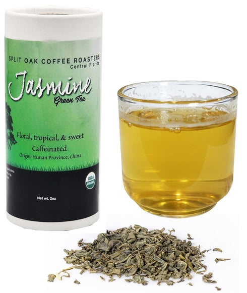 Green Tea Loose Leaf Organic, Jasmine Green Tea, Health, Strong and Natural Pure Leaf Tea. Best Organic Green Tea, Super Green Breakfast, Hot or I...
