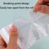 0.5 Gallon 240Pcs Mini Trash Bags Extra Small Clear Garbage Bags Strong Tiny Bathroom Trash Can Liners Disposable Car Plastic Bags for Mini Counte...