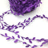 FQTANJU 10 Yards Leaf Ribbon, Purple...