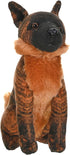 Wild Republic Rescue Dog, Malinois, Stuffed Animal, with Sound, 5.5 inches, Gift for Kids, Plush Toy, Fill is Spun Recycled Water Bottles...