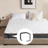 Mattress Retainer Bar,2 PCS Mattress Holder Mattress Slide Stopper,Metal Mattress Stabilizers Prevents Mattress Sliding for Bedroom Bed Frame,Corn...
