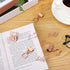 55 Pieces Metal Rose Gold Binder Clips 2 Size 25 Pcs Cute Cat Shaped Binder Clips and 30 Pcs Cat Paper Clips Paper Bookmark Animal Clips Office Su...