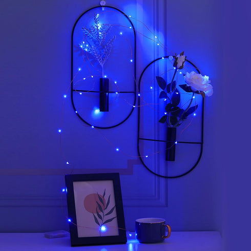 Led Fairy Lights Battery Operated, 1 Pack Mini Battery Powered Copper Wire Starry Fairy Lights for Bedroom, Christmas, Parties, Wedding, Centerpie...