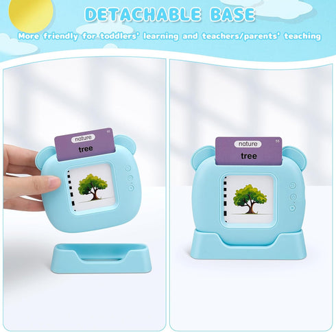 Sight Words Talking Flash Cards for 2 3 4 5 6 Year Old Boys Girls,Speech Therapy Toys Autism Toys Preschool Educational Toys...