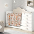 cute forest animals baby blankets soft warm fuzzy plush squirrel mouse fawn fox hare hedgehog bird bed throw blanket for newborn infant toddler gi...
