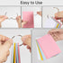 500 PCS Index Cards 3×5, Blank Flash Cards Line Index Cards with Ring, Neon Colored Note Cards, Ruled Study Cards for School Office Home Supplies...