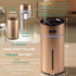 Waterless Car Diffuser for Essential Oils, 300ml Dual Nozzle Battery Powered Humidifier,Smart Car Air Freshener Diffuser with Colorful Lights and ...