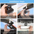Rear View Mirror?Anti-Glare HD White Mirror Universal Car Interior Rearview Mirror with Adjustable Suction Cup, Car Mirror for RV Marine Auto Boat...