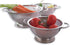 Tovolo Stainless Steel Colander With Looped Handles & Rimmed Footer, Rust-Resistant Pasta Strainer & Veggie Wash, Food Prep Strainer Basket, 2 Qua...