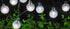 Solar String Lights Outdoor, 20ft Waterproof 30 LEDs 8 Modes Crystal Globe Solar String Fairy Lights Backyard Patio Christmas Lights for Holiday P...