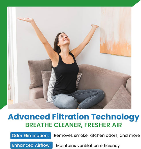 Replacement Carbon Pre/Post Filters for Holmes Air Purifiers - Compatible with Part AOR31 Filter I- Dims: 4-1/4 x 9-1/2 x 1/4 - (6-Pack)...