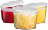 JoyServe 64 oz Food Storage Containers with Lids Pack of 6, Half Gallon Round Plastic Deli Container with Leak-Proof Lid, BPA-Free, Freezer, Dishw...