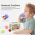 AiTuiTui Montessori Baby Toys for 1 Year Old Boy Girl Gifts, Shape Sorter Baby Toys 6 12 18 Months Early Learning Sensory Bin with 3 Soft Textured...