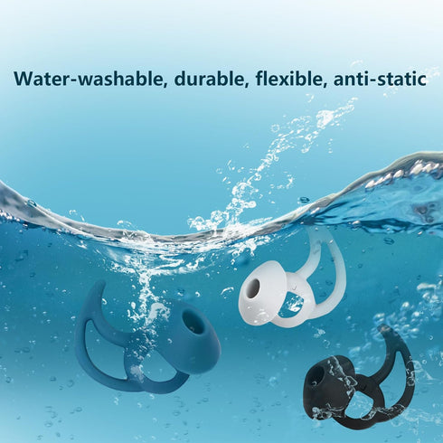 Earbud Replacement Tips Silicone Earbud Tips Earbud Caps Compatible with Bose Quietcomfort and Sport Headphone Earbud Rubber Tips Ear Tips 3 Pairs...