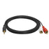 3.5mm Stereo Male to Dual RCA Male Y-Cable, 12 FT – Pack of 2...