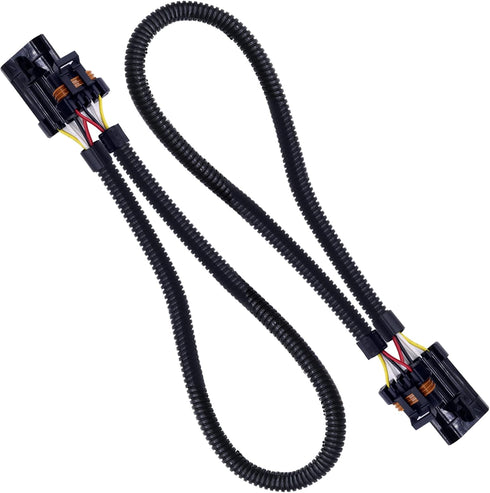 HiSport 4 Pin 4-Way 4 Wire Connector 24" Harness 2 PCS for O2 Sensor Compatible with Camaro Firebird Corvette Ls1 Ls6 Lt4 O2...