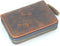 JJNUSA Men Minimalist Leather Wallet Card Holder Distressed Gifts Zipper bag...