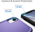 Compatible with iPhone XR Case, Heavy Duty Protection Shockproof Dropproof Dustproof Anti-Scratch Phone Case Cover for xr -Purple...