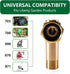 Hose Reel Replacement Parts, Garden Hose Adapter, Swivel Hose Reel Cart Connector, 4000 Brass Replacement Part Swivel Fittings...