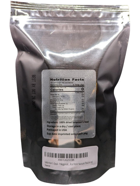 Solomon's Seal - Polygonatum biflorum Dried Root Slice from Nature Tea (4 oz)...