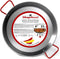MAGEFESA® Carbon - paella pan 9 in - 23 cm and 1 Servings, made in Carbon Steel, with dimples for greater resistance and lightness, ideal for cook...