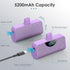 Mini Portable Charger Power Bank for iPhone, 5200mAh External battery Charging Bank, 20W PD Fast Charging Battery Pack Portable Phone Charger for ...