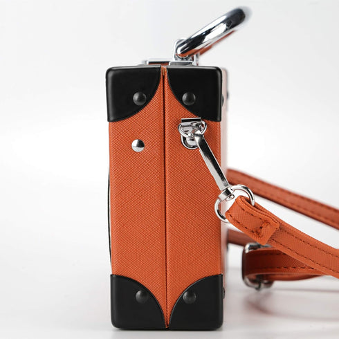 Vintage Radio Shaped Bag,PU Elegant Evening Crossbody Handbag for Women...