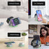 DREU 3 in 1 Wireless Charging Station, Foldable Charging Pad, Compatible with MagSafe for Multiple Devices for iPhone 15/14/13/12/11/XS/Pro Max/X/...