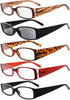 Eyekepper 5 Pairs Reading Glasses for Women Reading Inlcude Reader Sunglasses +2.75 Reading Eyeglasses...