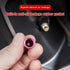 Zicine 8 PCS Car Tire Valve Stem Caps, Aluminum Alloy Wheel Valve Covers with Rubber O-Ring, Corrosion Resistant Leak-Proof Tire Air Cap Set, Univ...