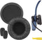 Geekria QuickFit Leatherette Replacement Earpads + Mic Foam Compatible with BlueParrott B250-XT Plus, B250-XT, B250-XTS, B250, B150 Headphones Mic...