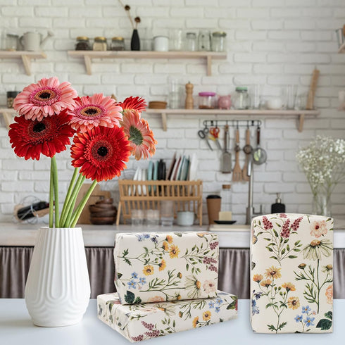 Generic AnyDesign 100 Sheets Floral Tissue Paper Vintage Wildflower Gift Wrapping Paper Butterfly Flower Printed DIY Art Craft Paper for Spring We...