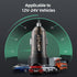 60W Fast Car Charger USB C with Voltage Display, ACEFAST PD3.0/QC3.0/AFC/FCP Fast Charging Dual Port Car Power Adapter for iPhone 13 Pro Max/13 Pr...