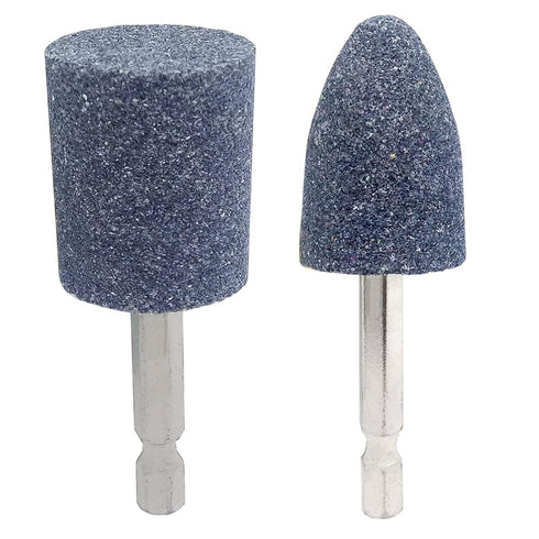 4pcs Metal Grinding Stone Set,Rotary Tool Grinding Stone Wheel Head with 1/4Inch Shank...