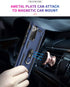 for Samsung Galaxy Note 20 Case, Note20 5G Case with HD Screen Protectors, Androgate Military-Grade Metal Ring Holder Kickstand 15ft Drop Tested S...