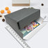 Lineco, 8x10 Gray Drop Front Archival Storage Box Metal Edge. Acid-Free, Lignin-Free. Preserves Photos, Documents, Prints, Cards, DIY...