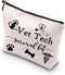 WCGXKO Veterinary Technician Gift Vet Tech Survival Kit Portable Travel Accessories Toiletry Bag Makeup Bag...