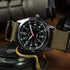 Infantry MDC Mens Analog Watch, 12/24 Hour Military Wrist Watches for Men Tactical, Army Field Wristwatch with Slip-Thru Nylon Band...