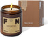 Scented Soy Candle Amber Jar Perfume Candle Aroma Healing Gift (8oz, Shea Butter)...