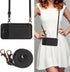 Phone Case For LG Q70 Wallet Cover with Crossbody Shoulder Strap and Leather Credit Card Holder Pocket Slim Stand Cell Accessories Mobile Flip Pur...