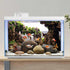 AWERT 48x24 inches Viewing Stone Fish Tank Background Aquatic Plant River Bed & Lake Aquarium Background Seaweed Aquarium Vinyl Background...