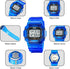 Gosasa Women's Men Youth Square Digital Watch Chronograph Countdown Dual Time Waterproof Watch...